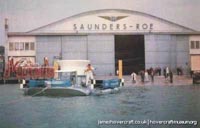 SRN1 fitted with a new bow to trial the SRN2 -  (credit: The <a href='http://www.hovercraft-museum.org/' target='_blank'>Hovercraft Museum Trust</a>).